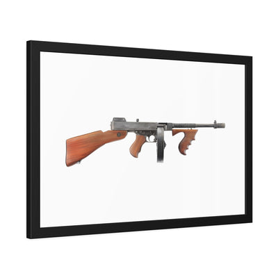 The “OG” Mobster Machine Gun - Just The Piece - Black Frame - Value Collection