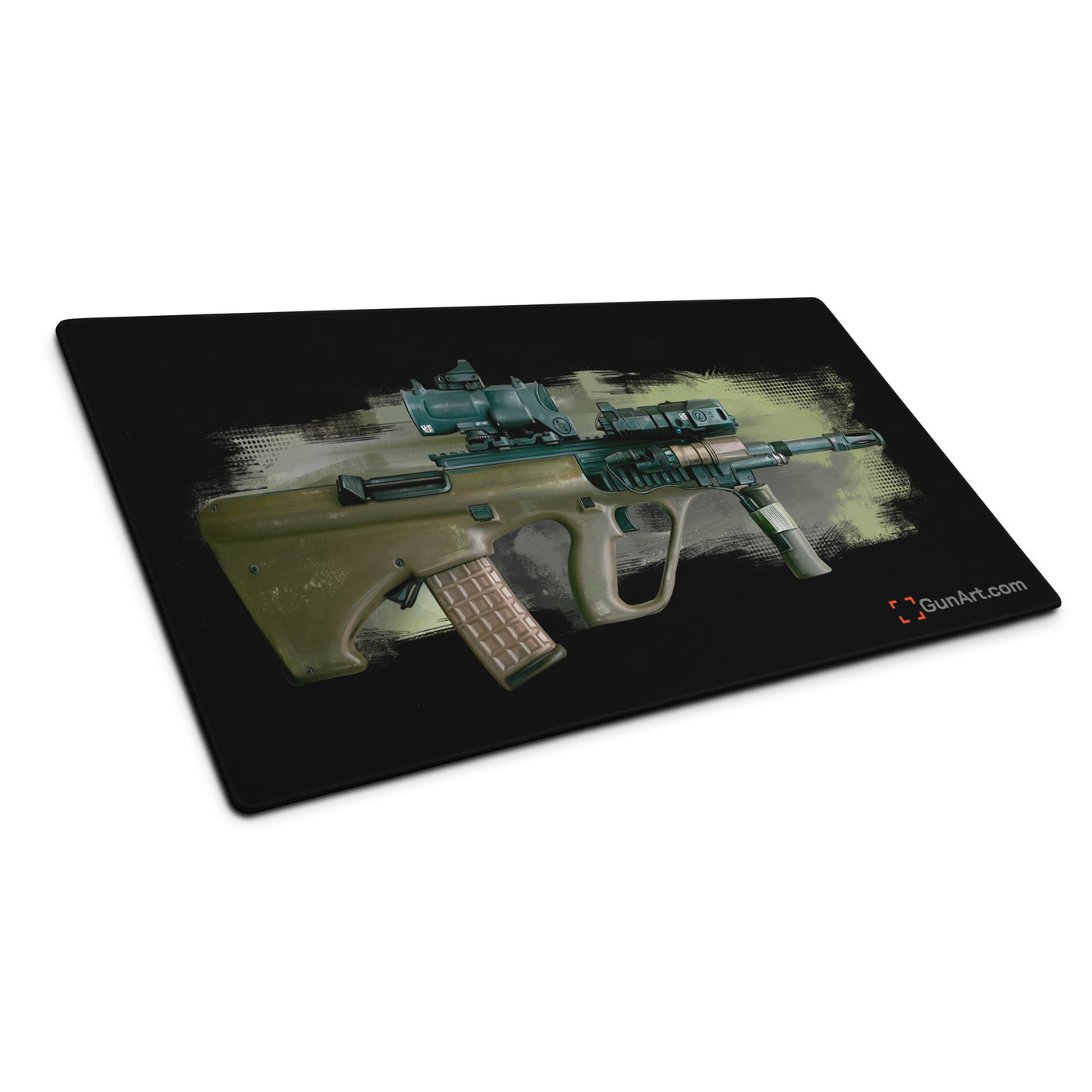 Universal Army Bullpup Rifle Gaming Mouse Pad/ Gunsmithing Mat