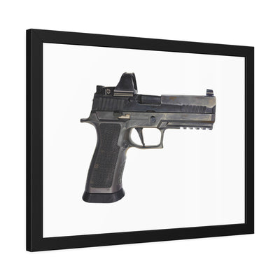 The E-Brake Painting - Just The Piece - Black Frame - Value Collection