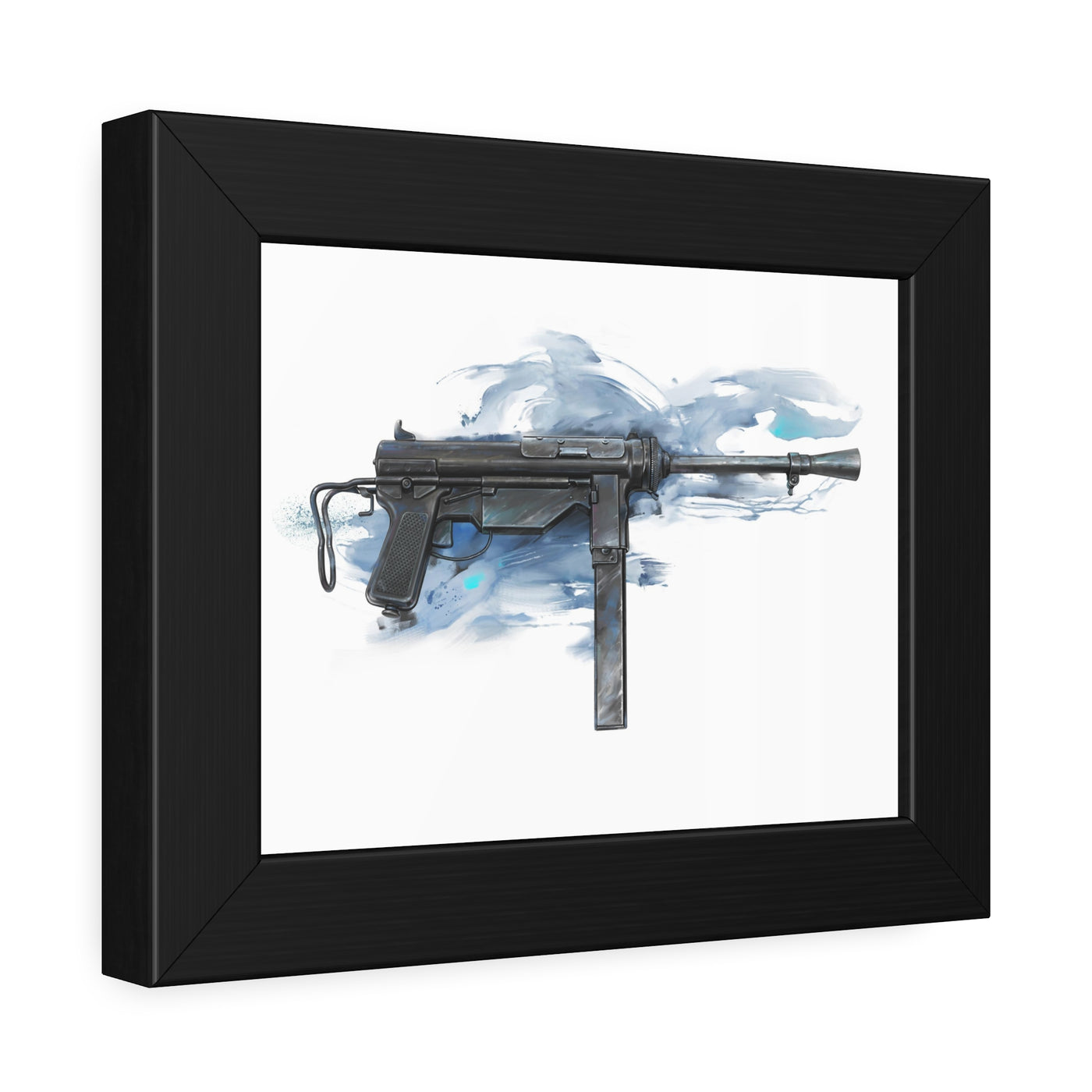 Grease Gun Painting - Black Frame - Value Collection