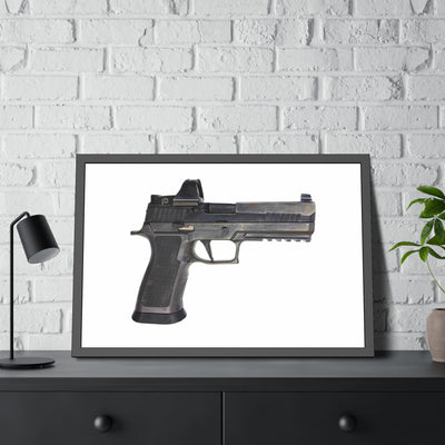 The E-Brake Painting - Just The Piece - Black Frame - Value Collection