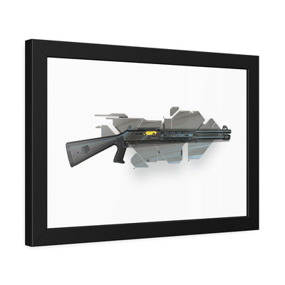 Special Ops Shotgun 12 Gauge Painting - Black Frame - Value Collection