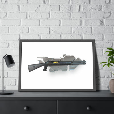 Special Ops Shotgun 12 Gauge Painting - Black Frame - Value Collection