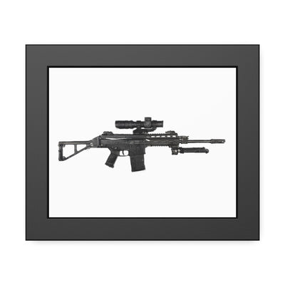 The Urban Sniper Painting - Just The Piece - Black Frame - Value Collection