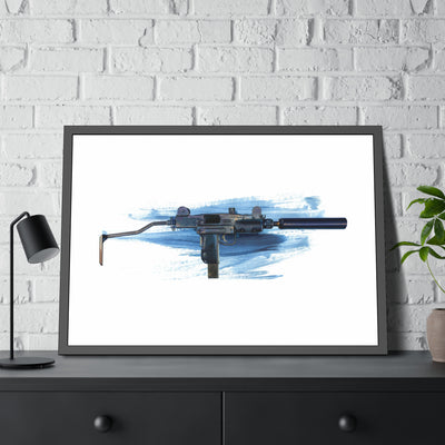 The Miniature Menace - Full Auto Subgun Painting - Black Frame - Value Collection