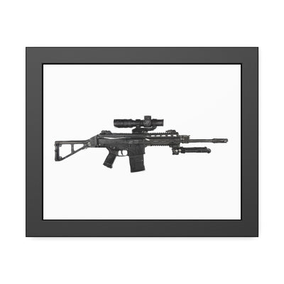 The Urban Sniper Painting - Just The Piece - Black Frame - Value Collection