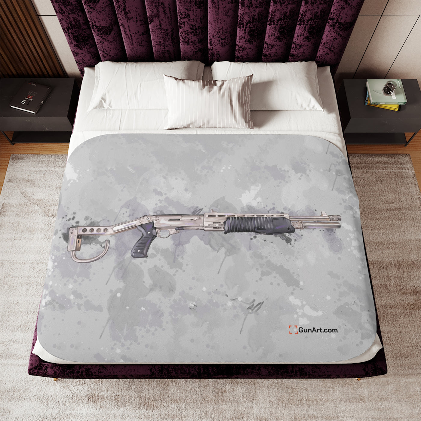 Selectable Mode Combat Shotgun Sherpa Blanket