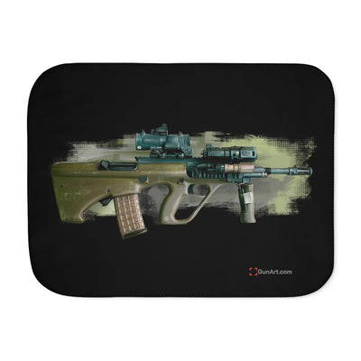 Universal Army Bullpup Rifle Sherpa Blanket