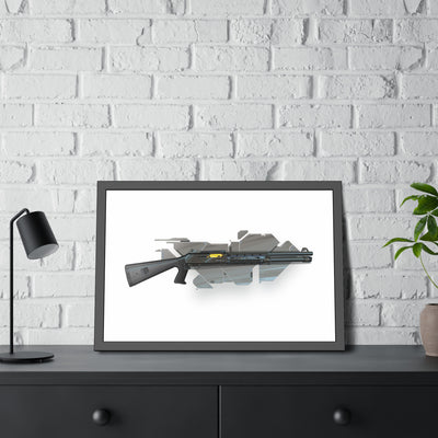 Special Ops Shotgun 12 Gauge Painting - Black Frame - Value Collection