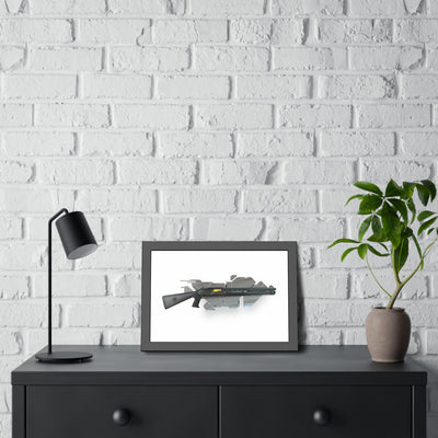 Special Ops Shotgun 12 Gauge Painting - Black Frame - Value Collection