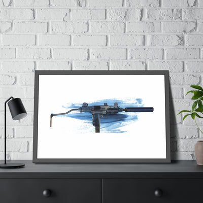 The Miniature Menace - Full Auto Subgun Painting - Black Frame - Value Collection