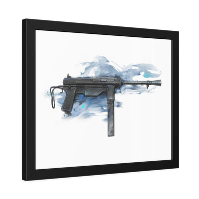 Grease Gun Painting - Black Frame - Value Collection