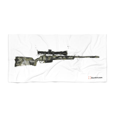 The Harvester - Long Range Hunting Rifle Towel - Just The Piece