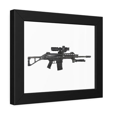 The Urban Sniper Painting - Just The Piece - Black Frame - Value Collection