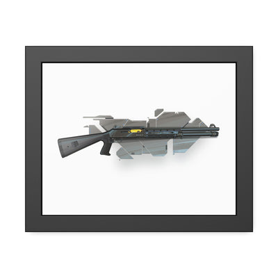 Special Ops Shotgun 12 Gauge Painting - Black Frame - Value Collection