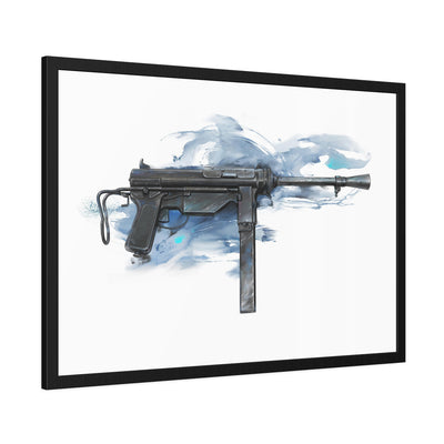 Grease Gun Painting - Black Frame - Value Collection