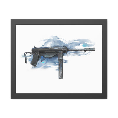 Grease Gun Painting - Black Frame - Value Collection