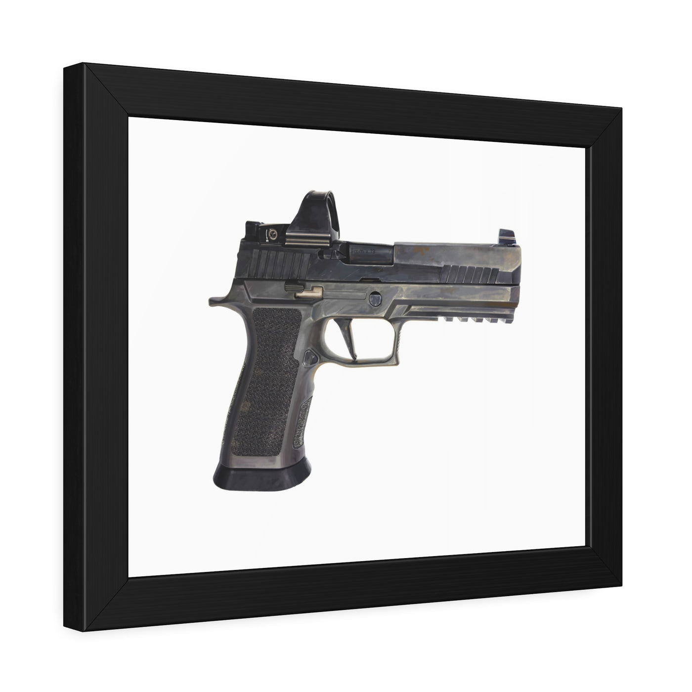 The E-Brake Painting - Just The Piece - Black Frame - Value Collection