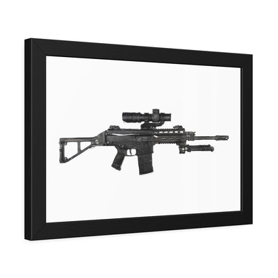 The Urban Sniper Painting - Just The Piece - Black Frame - Value Collection