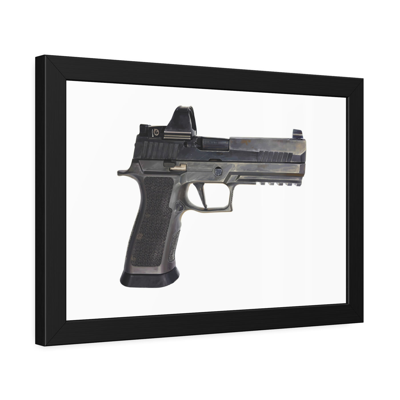 The E-Brake Painting - Just The Piece - Black Frame - Value Collection