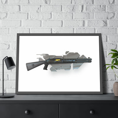 Special Ops Shotgun 12 Gauge Painting - Black Frame - Value Collection