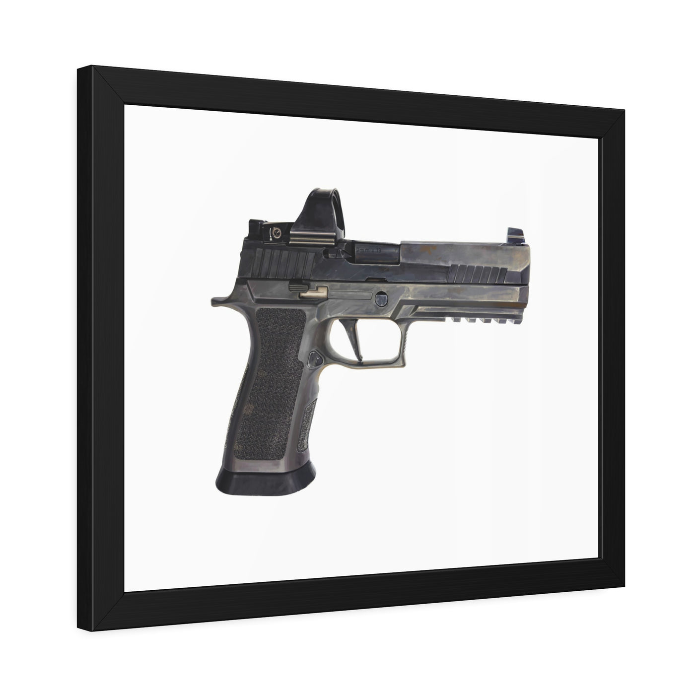 The E-Brake Painting - Just The Piece - Black Frame - Value Collection