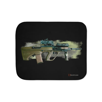 Universal Army Bullpup Rifle Sherpa Blanket