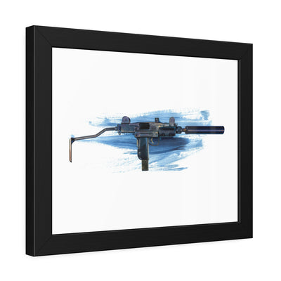 The Miniature Menace - Full Auto Subgun Painting - Black Frame - Value Collection