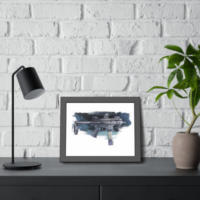 Elite Forces 9mm Carbine Painting - Black Frame - Value Collection