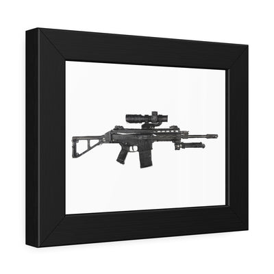 The Urban Sniper Painting - Just The Piece - Black Frame - Value Collection