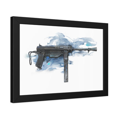 Grease Gun Painting - Black Frame - Value Collection