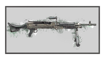 M240B - Belt Fed 7.62x51 Machine Gun Painting