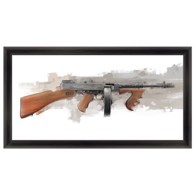 The “OG” Mobster Machine Gun Painting
