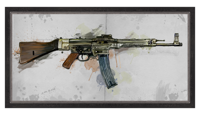 WWII German Assault Rifle Painting