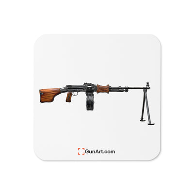RPK Cork-back Coaster - Just The Piece - White Background
