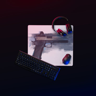 2011 Charlie Pistol Gaming Mouse Pad