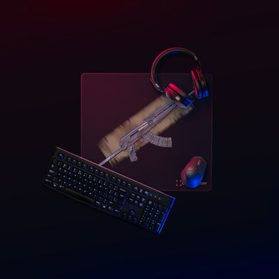 The Paratrooper / AK-47 Underfolder Gaming Mouse Pad