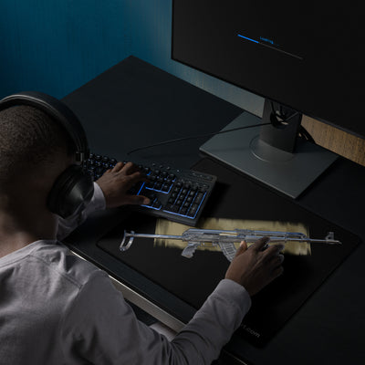 The Paratrooper / AK-47 Underfolder Gaming Mouse Pad