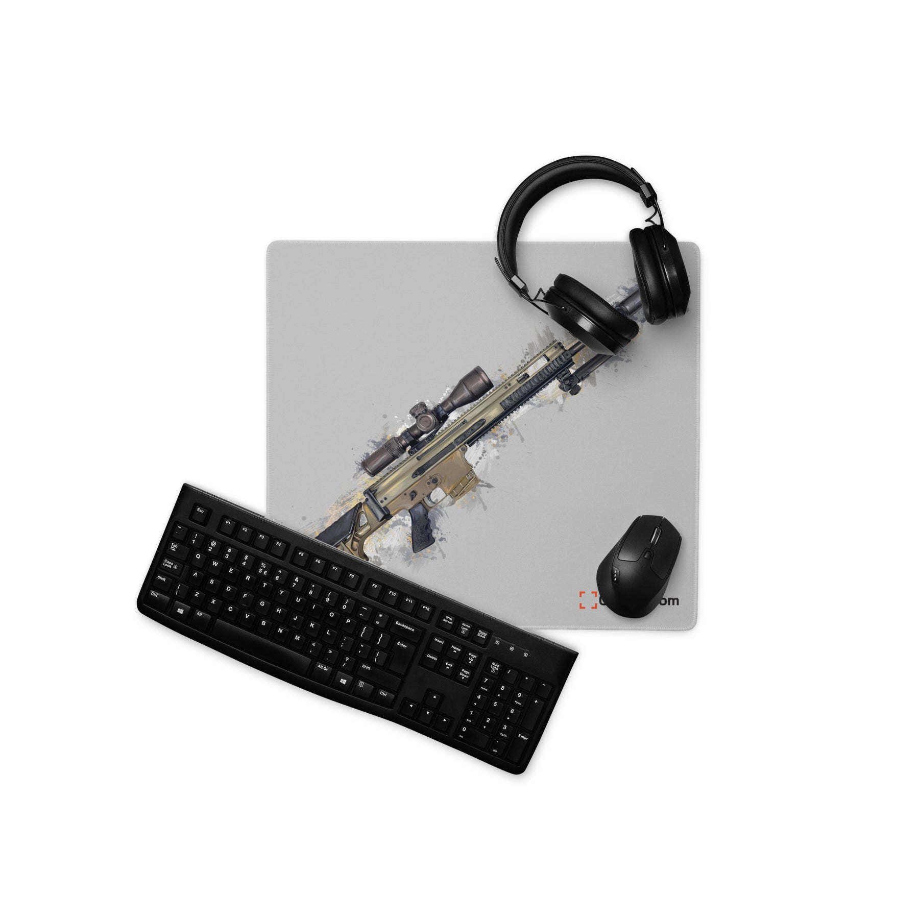 Socom Sniper Rifle Gaming Mouse Pad – Gun Art