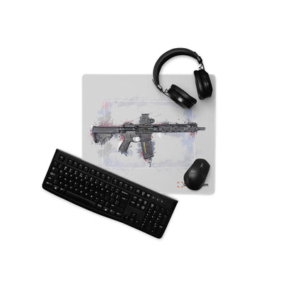 Defending Freedom - Colorado - AR-15 State Gaming Mouse Pad - White State