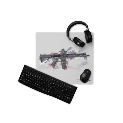 Defending Freedom - Kentucky - AR-15 State Gaming Mouse Pad - White State