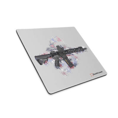 Defending Freedom - Maine - AR-15 State Gaming Mouse Pad - White State