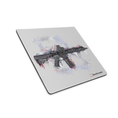 Defending Freedom - Missouri - AR-15 State Gaming Mouse Pad - White State