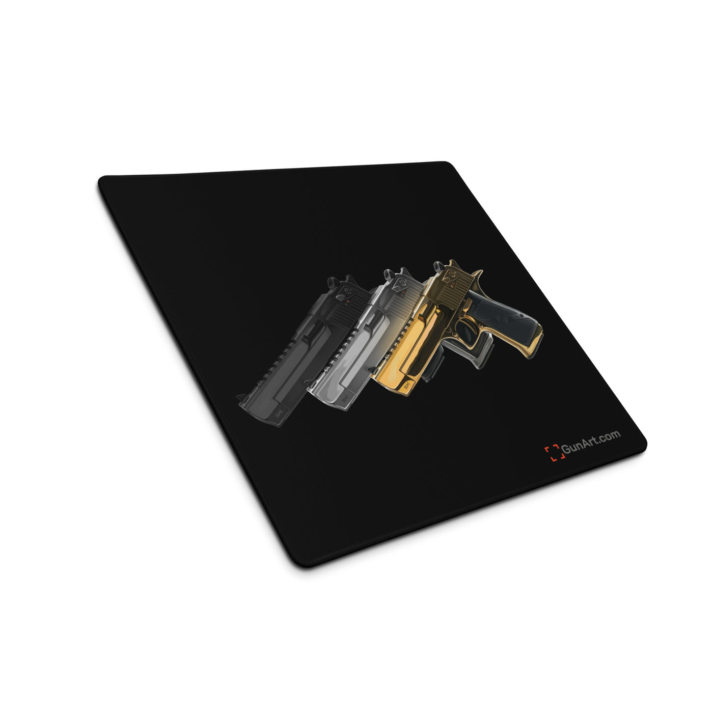 Super Power Pistol Trio Gaming Mouse Pad/Gunsmithing Mat - Just The Piece