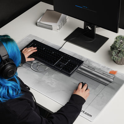 Stainless .44 Mag Revolver Gaming Mouse Pad