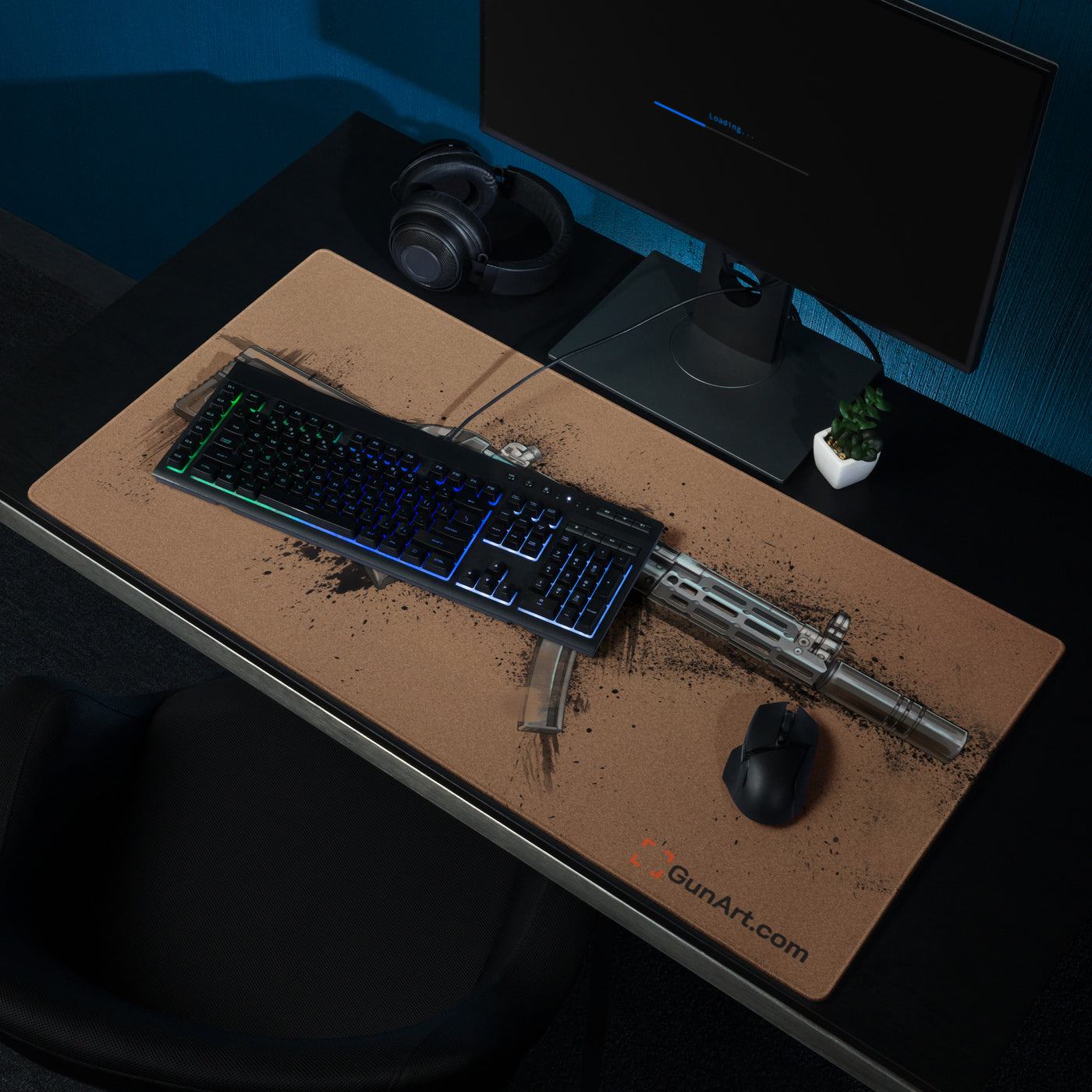 9x19mm Parabellum Subgun Gaming Mouse Pad