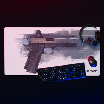 2011 Charlie Pistol Gaming Mouse Pad