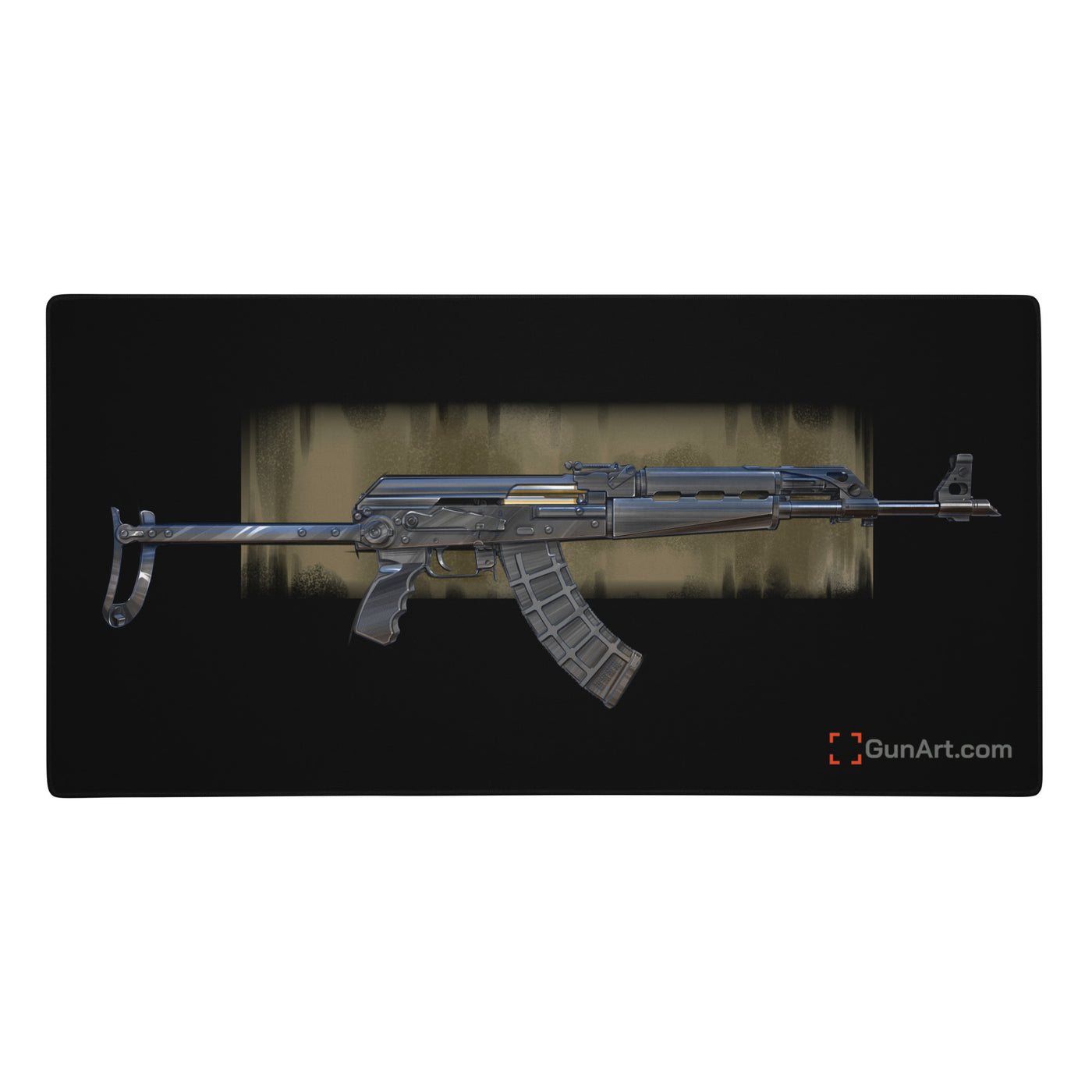 The Paratrooper / AK-47 Underfolder Gaming Mouse Pad