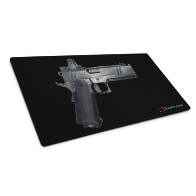 2011 Bravo Pistol Gaming Mouse Pad - Just The Piece - Black Background