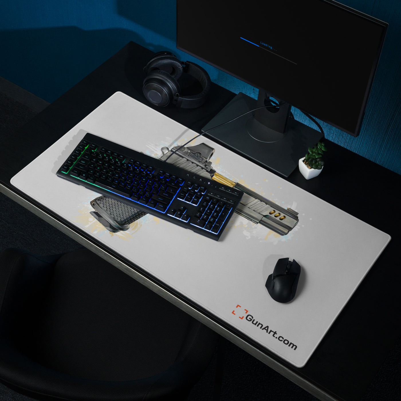 2011 Alpha Pistol Gaming Mouse Pad